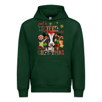 Forest Green just a heifer who loves christmas cow Urban Hoodie - CowGirlArtShop