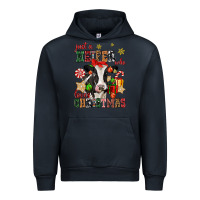 Navy just a heifer who loves christmas cow Urban Hoodie - CowGirlArtShop