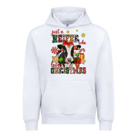 White just a heifer who loves christmas cow Urban Hoodie - CowGirlArtShop
