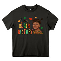 Asphalt i am black history afro black boy child juneteenth Heavy Core Tee - texasbilliewilder