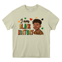 Mossy i am black history afro black boy child juneteenth Heavy Core Tee - texasbilliewilder