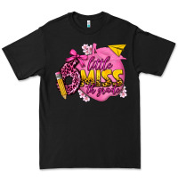 Black little miss 6th grade Premium Tee - texasbilliewilder