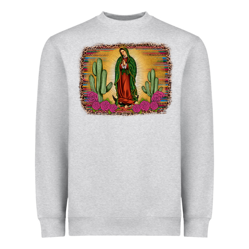 Western Our Lady Of Guadalupe Heavyweight Sweatshirt by JahusDesignShop | Teevron