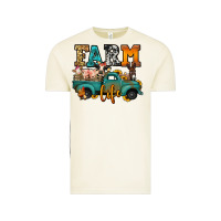 Farm Life Farm Animals Truck Vintage Tee | Teevron