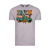 Vintage Zinc farm life farm animals truck Vintage Tee - Jasminsmagicworld