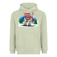 Matcha fleece navidad alpaca mountains Heavyweight Hoodie - LillyAllenDesigns