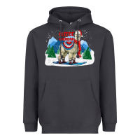 Smoke fleece navidad alpaca mountains Heavyweight Hoodie - LillyAllenDesigns