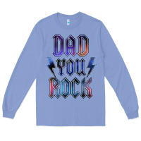 Colony Blue Dad You Rock Long Sleeve Tee - LillyAllenDesigns