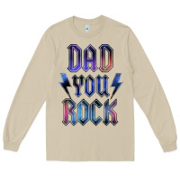 Mushroom Dad You Rock Long Sleeve Tee - LillyAllenDesigns