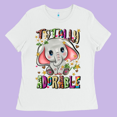 Totally Adorable Ladies Tee Designed By Jahusdesignshop