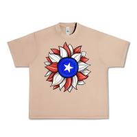 Burro sunflower puerto rico flag Urban Heavy Tee - JahusDesignShop