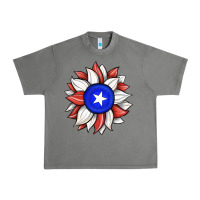 Tornado sunflower puerto rico flag Urban Heavy Tee - JahusDesignShop
