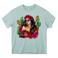 Arona mexico girl Heavy Core Tee - Zillion Design Studio