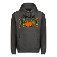 Charcoal Heather Basketball Mom Premium Hoodie - Bettercallsaul