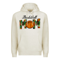 Oatmeal Heather Basketball Mom Premium Hoodie - Bettercallsaul