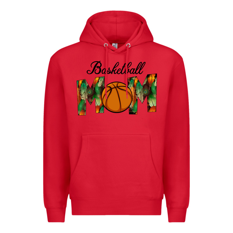 Basketball Mom Premium Hoodie by Bettercallsaul | Teevron