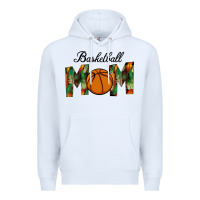 White Basketball Mom Premium Hoodie - Bettercallsaul