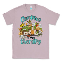 Lilac camping is my therapy Classic Tee - BarkalooDesign