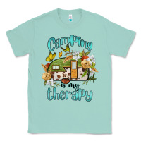 Seafoam camping is my therapy Classic Tee - BarkalooDesign