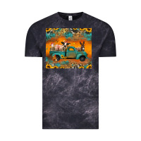 Cloud Black farm animals truck Vintage Tee - Jasminsmagicworld
