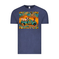 Vintage Denim farm animals truck Vintage Tee - Jasminsmagicworld