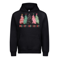 Black merry and bright Urban Hoodie - CowGirlArtShop