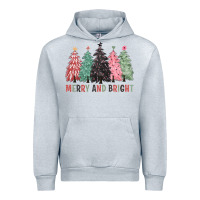 Heather Grey merry and bright Urban Hoodie - CowGirlArtShop