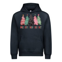 Navy merry and bright Urban Hoodie - CowGirlArtShop