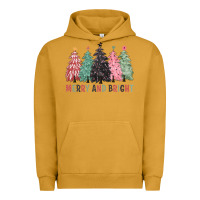 Pigment Peanut Butter merry and bright Urban Hoodie - CowGirlArtShop