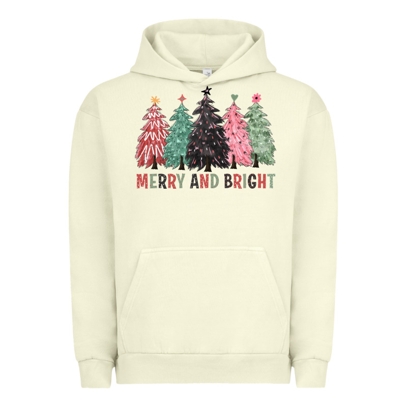 Merry And Bright Urban Hoodie by CowGirlArtShop | Teevron