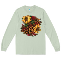 Matcha Christmas leopard sunflower Long Sleeve Tee - BarkalooDesign