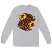 Moon Dust Christmas leopard sunflower Long Sleeve Tee - BarkalooDesign