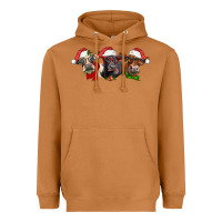 Meerkat christmas heifers Heavyweight Hoodie - LillyAllenDesigns