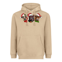 Mushroom christmas heifers Heavyweight Hoodie - LillyAllenDesigns