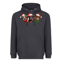 Smoke christmas heifers Heavyweight Hoodie - LillyAllenDesigns