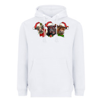 White christmas heifers Heavyweight Hoodie - LillyAllenDesigns