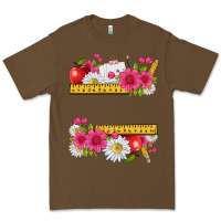 Cacao floral teacher Premium Tee - texasbilliewilder