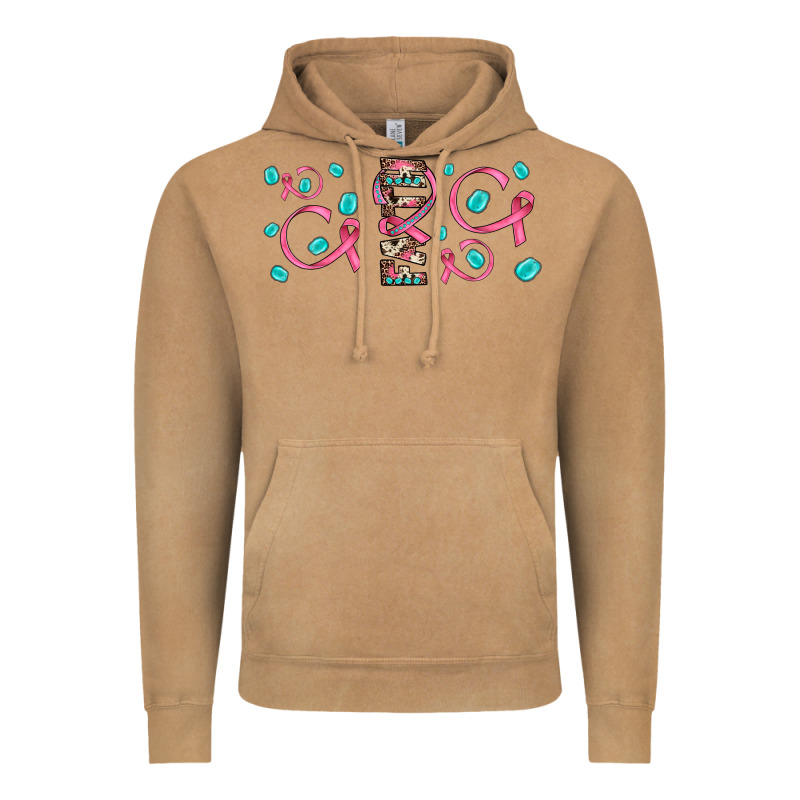 Faith Ribbon Gemstone Vintage Hoodie by JahusDesignShop | Teevron