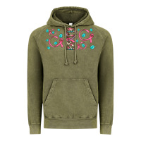 Vintage Olive faith ribbon gemstone Vintage Hoodie - JahusDesignShop