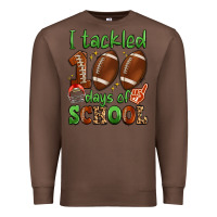 Chestnut i tackled 100 days of school Premium Sweatshirt - Artiststas