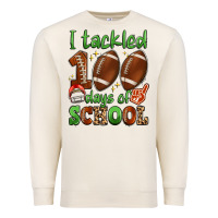Sandshell i tackled 100 days of school Premium Sweatshirt - Artiststas