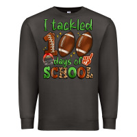 Smoke i tackled 100 days of school Premium Sweatshirt - Artiststas