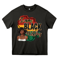 Asphalt i am black history Heavy Core Tee - texasbilliewilder