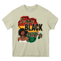 Mossy i am black history Heavy Core Tee - texasbilliewilder