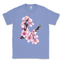 Colony Blue Peach Blossom Classic Tee - LillyAllenDesigns