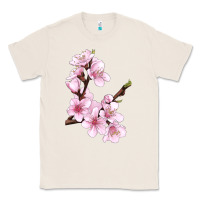 Natural Peach Blossom Classic Tee - LillyAllenDesigns