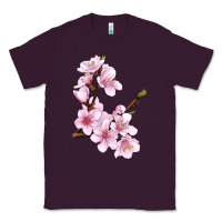 Plum Peach Blossom Classic Tee - LillyAllenDesigns