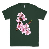 Sports Green Peach Blossom Classic Tee - LillyAllenDesigns
