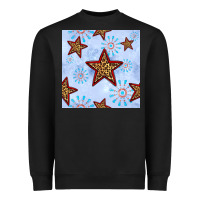 Black 4th of july leopard star seamless pattern Heavyweight Sweatshirt - BundleAndBundleShop