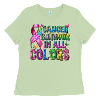 Matcha cancer survivor in all colors Ladies Tee - texasbilliewilder